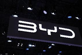 BYD signage and logo